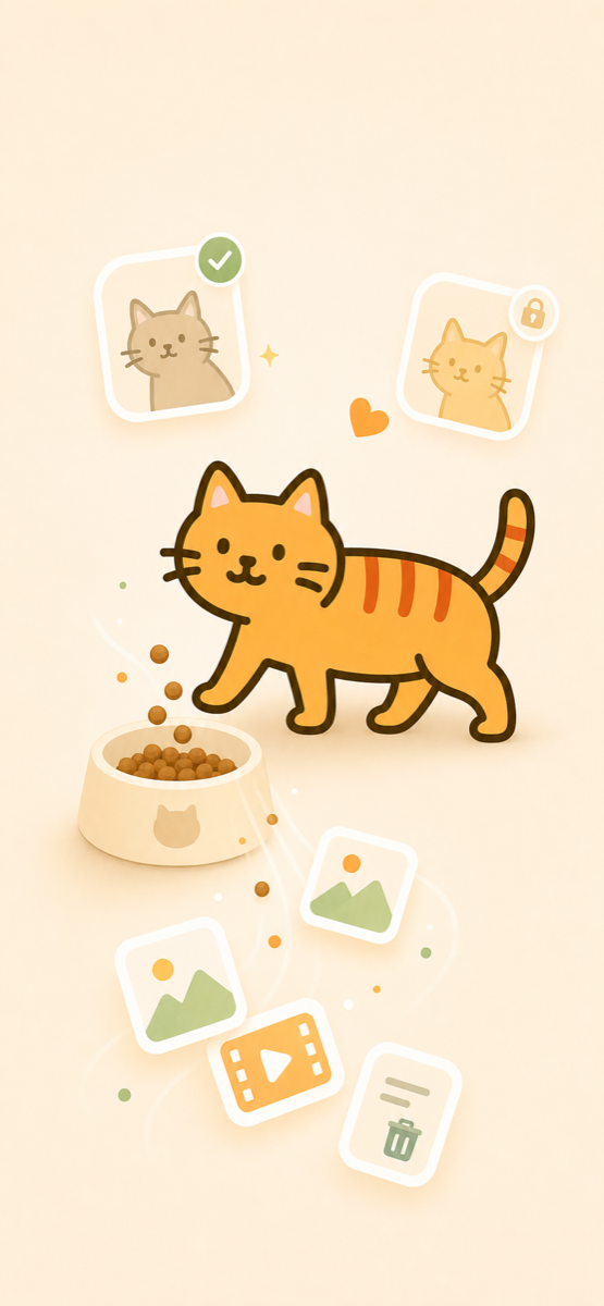 清理空间解锁猫咪伙伴